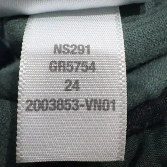 Madewell Emmett Wide-Leg Corduroy Pants Green Size 24 High Rise Cotton - Picture 10 of 10